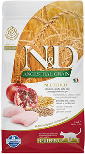 N&D ANCESTRAL CAT POLLO&GRANADA 1,5KG FARMINA