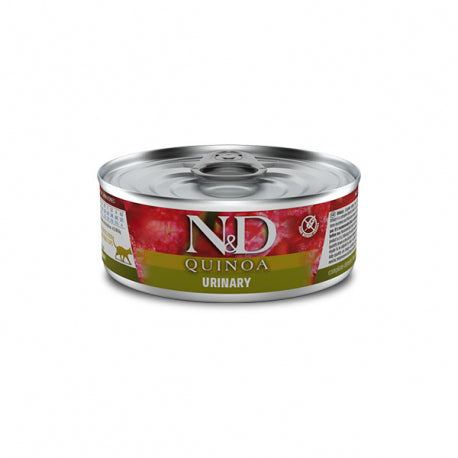 N&D QUINOA CAT URINARY lata de 80 gr FARMINA